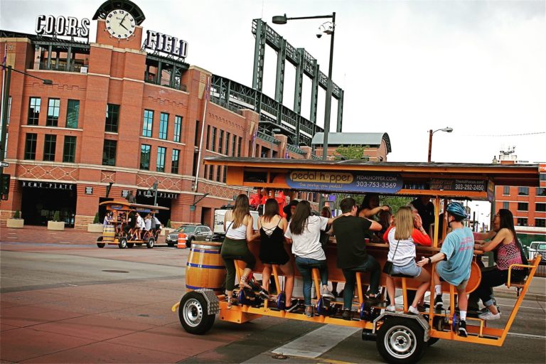 pedal hopper denver bike bar pub crawl