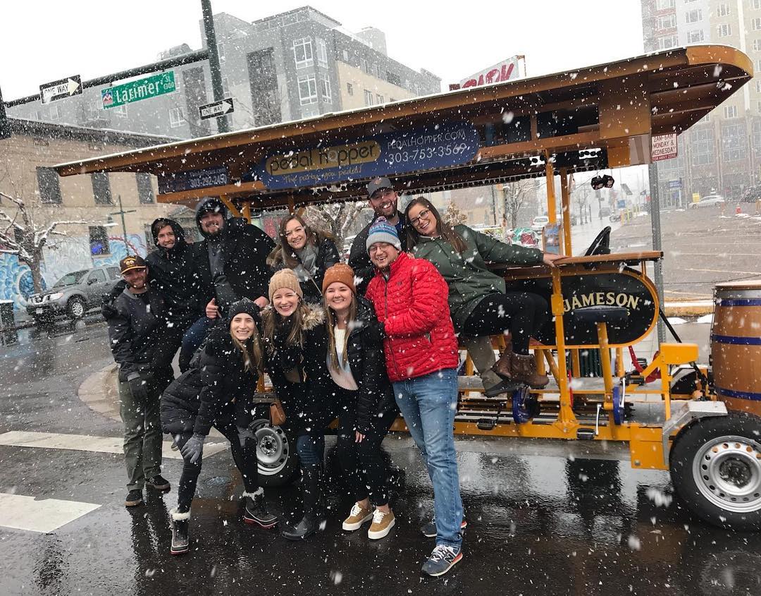 Tips For A Winter Party Bike Pub Crawl Pedal Hopper Denver